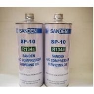 (ORIGINAL) SANDEN R134 COMPRESSOR OIL SP-10 (1000CC) - M1679-80020 FOR CAR AIRCOND OIL