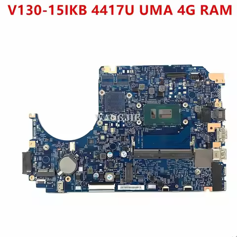 For Lenovo V130-15IKB Laptop Motherboard With Celeron CPU I3-7020 I3-6006U i7-7500U+ 4G RAM 17807-3M