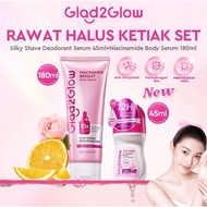 GLAD2GLOW 2in1 BODYCARE BRIGHTENING (Namita BodySerum + Roll On Anti-Odor up to 72 hours)