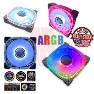 PRISM ARGB Fan 12CM Black White Pink Reverse 5V 3PIN SYNC Hola Gaming Desktop PC Case Linli CoolerMa