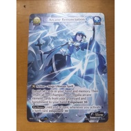 GA Arcane Renunciation UR Radiant Origins RDO Grand Archive English GATCG Arcane