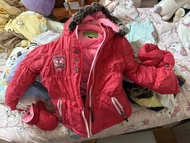 Pelluche & Tartine 兒童滑雪服 附手套