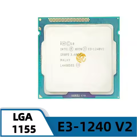 Intel Xeon E3-1240 V2 22nm 4Cores 8Threads 3.4GHz 8MB 69W LGA1155 E3 1240V2
