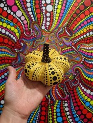 草間彌生風格南瓜布藝公仔掛飾 ✨實物拍攝，$129.9@1轉數快後，運費順豐到付（或，$139轉數快後，安排長沙灣地鐵站交收，議價黑名單‼️）Yayoi Kusama Pumpkin Plush Ke