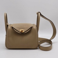 HERMES Mini lindy -  風衣灰金 Z