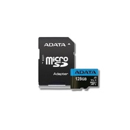 【ADATA 威剛】原廠 高速 記憶卡 128GB micro SDHC(CLASS10 Premier UHS-I 手機 平板 行車紀錄)_達