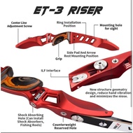 Nika Archery ET-3 21 Inch RH Recurve Riser for Target Archery