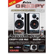 Salsa Speaker Aktif 6" USB Crispy - 1 USB original