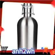 Stainless Steel Leak Proof Flip Top Growler,Stainless Steel Beer Growler, Keeps Homebrew Fresh with 