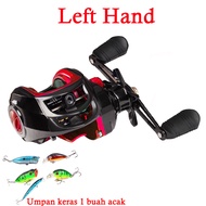 Metal Spool Baitcasting Fishing Reel BC 8KG Max Drag Gulungan Pancing Ukuran Bantalan Bola Bantalan