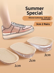 ZUYINBULUO | Height Increasing Insoles for Sports Shoes and Womens Shoes Half Pad Half Size Half Len