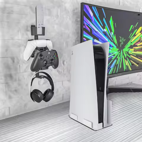 Wall Mount Kit Wall Mount For PS5/PS4/Xbox/Switch Pro/Headphone/Remote control Gamepad Earphone Wall