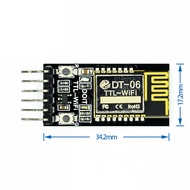 DT-06 Wireless WiFi Serial Port Module TTL to WiFi Compatible Bluetooth HC-06 Interface ESP-M2
