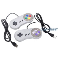 cou 1 x SNES Controller USB For PC/Mac Super Nintendo Games Retro Classic Gamepad