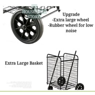 Market trolley / multi cart  shopping cart / pasar troli / troli bakul lipat (4wheel)