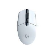 羅技(Logitech)G304（白色）電競遊戲無線滑鼠USB接收器 白色