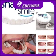 Edelweiss - Gigi Palsu Atas Bawah Snap On Smile Gigi Palsu Instan Sili