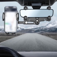 HILABEE อุปกรณ์นำทาง GPS เคสโทรศัพท์แบบตั้งได้โทรศัพท์ในรถยนต์,ที่จับแบบแฮนด์ฟรีสามารถพับเก็บได้และหมุนได้ที่วางโทรศัพท์4.7 6.67in สำหรับยานพาหนะ
