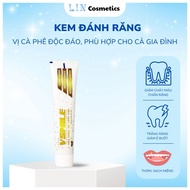 Kem đánh răng thiên nhiên Vsmile vị Caphe độc đáo 150gr/tuýp giúp răng trắng sáng chắc khoẻ.