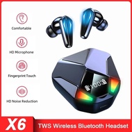 ♥ SFREE Shipping ♥ Mini X6 Wireless Bluetooth Earphone TWS Headphones HiFi Music Earbuds Sports Gaming Headset For ALL Phone