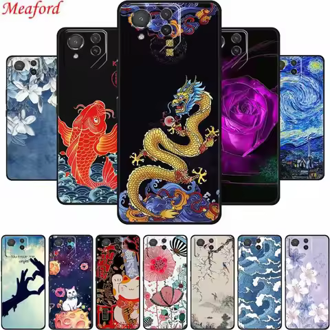 For Asus ROG Phone 6 7 8 9 Pro Case 3D Emboss Black Silicone Soft Back Cover Case For Asus Zenfone 8
