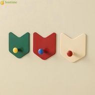 LONTIME 3Pcs/Set Door Hook, Punch-free Arrow Shape Strong Adhesive Hook, Creative Self-adhesive Dopa
