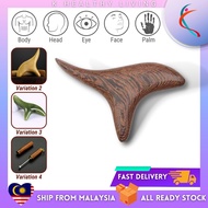 Natural Solid Wood Massage Tool | Gua Sha Body Scraping Board | Traditional Acupuncture & Muscle Rel