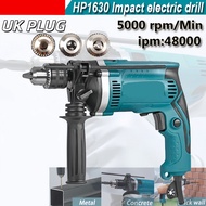impact electric hammer 220V UK PLUG 4800IPM multi-function rechargeable electric drill suitable elec