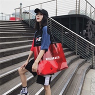 KY/🏅Fashion High-End Large Bag Women's Large CapacitypvcTransparent jelly packinsBeach Bag Swimming Water-Proof Bag Tote