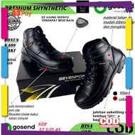 [PREMIUM Original] men's women's steel toe safety boots original brand sevenpoint field project work