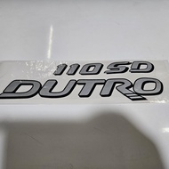 Promo / Terlaris Stiker 110 SD DUTRO Toyota Dyna Hino Dutro Terbaik