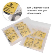 16Mm-34Mm Watch O-Ring Rubber Gasket Watch Back Seag Rubber Spare Parts 0.5Mm + 0.6Mm Watch Rubber