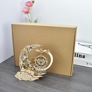 3D Three-Dimensional Puzzle Wooden Music Box Music Box Handmade diy Assembled Toys Birthday Gift Gir