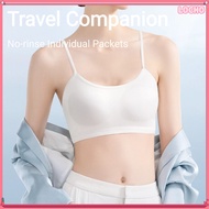 【Ready Stock】Disposable Bra/Undergarment Seamless Portable Individually Wrapped Ideal for Travel and