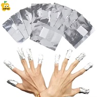 ADREE 50/100pcs Nail Polish Wrap, Polish Remover Cleaning Nail Polish Remover Wrap,  Manicure Tools 