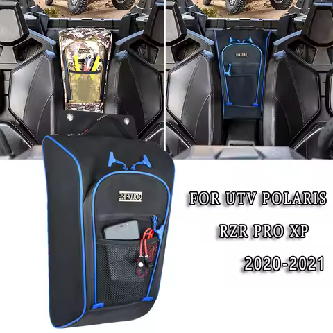 Waterproof 1680D UTV Accessories Cab Pack Center Seat Bag Organizer Storage Bag Fit For UTV Polaris 