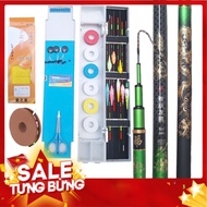 Bộ cần câu đài RỒNG XANH 5H-28i phiên bản cao cấp thích hợp câu sôngsuốiao hồ... - Đồ Câu DHS