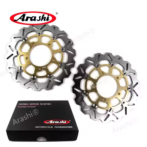 Arashi 1 Pair For SUZUKI GSXR1000 GSXR 1000 2005 2006 2007 2008 CNC Front Brake Disc Brake Rotors GS
