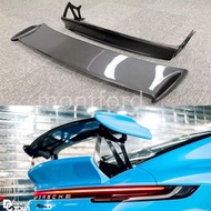 Newest 911 992 Carbon Fiber Rear Spoiler Fiber Glass Wing with Stand for Porsche 911 992 Carrera Car