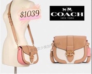 加拿大代購 全新 Coach Georgie Saddle Bag 馬鞍包
