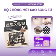 Bông Mút Amortals Sao Song Tử - Tán Kem Nền Khô & Ướt Đàn Hồi Thoáng Khí
