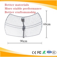 dual polarization parabolic antenna MIMO Feed version 4 High gain 30dbi MIMO parabolic signal grid a