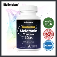 BioEmblem Melatonin Chewable tablets Improve sleep, regulate immunity, anti-aging, anti-oxidation