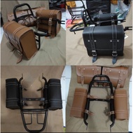 Back Rack / Backrack W175 Plus Side Bag Right Left. Kawasaki W175 Accessories