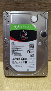 【二手】Seagate 希捷 IronWolf 8TB 3.5吋 256M NAS 硬碟 那嘶狼 (ST8000VN004-2M2101) WSD0C1Y2