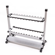 Fishing Aluminium Rod Rack 24 Slots / Rak Pancing / Rod Holder