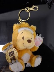 迪士尼小熊維尼金幣鑰匙圈