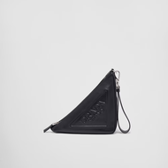 Leather Prada Triangle pouch Shoulder Bag