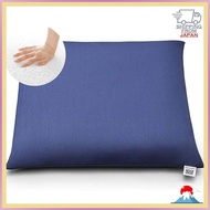 Airweave Cushion Navy Medium Size Washable Width 46 x Length approximately 46 x Thickness approximately 9 cm 4-265031A-NV-1 Fluffy, reduces fatigue from sitting.