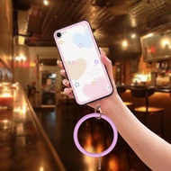 Cartoon Solid Color Phone Case For iphone 7/8/SE 2020/2022/SE2/SE3/ip7/ip8 Personality Bracelet Wate